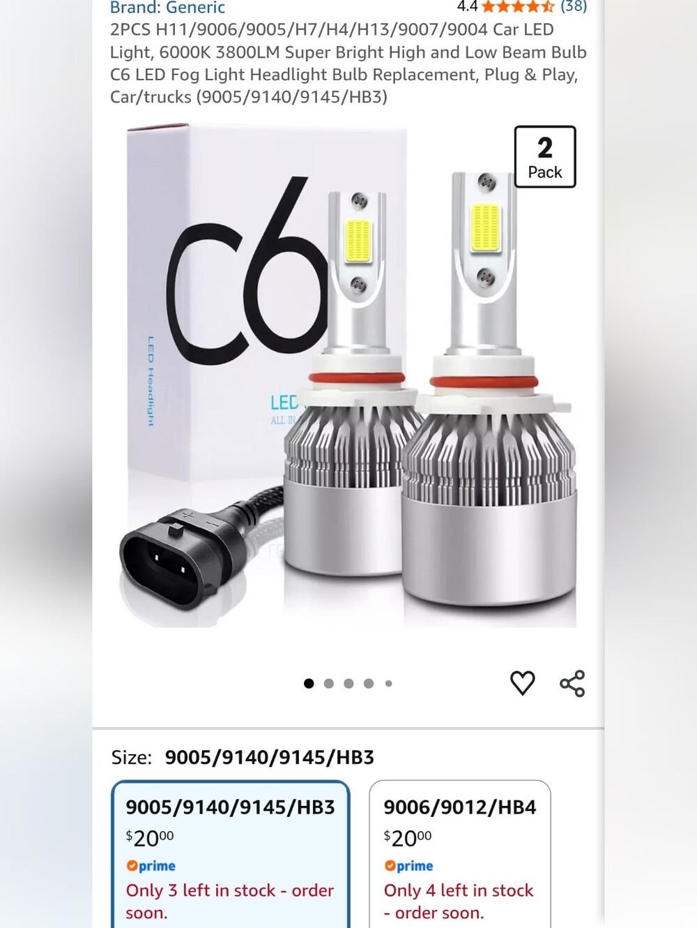Car LED lights